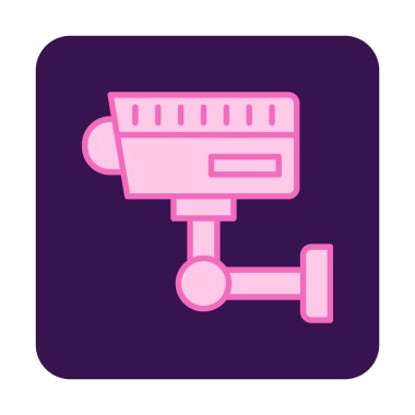 ccTV kamerasının vektör illüstrasyonu 