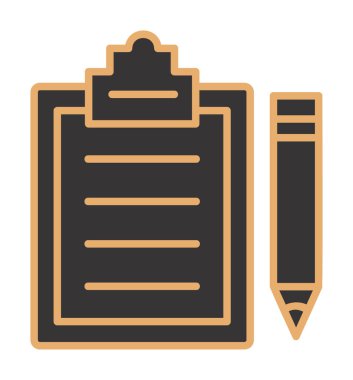 Pano simgesi, vektör illüstrasyonu basit tasarım