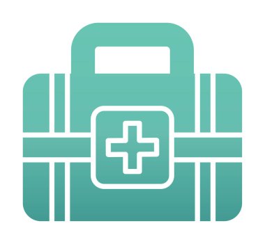 İlk yardım kiti vektör illüstrasyonu