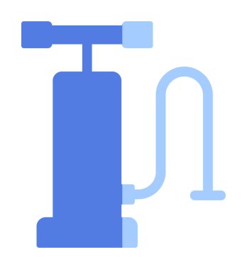 Hava Pompası Taslak Simge vektör çizimi tasarımı