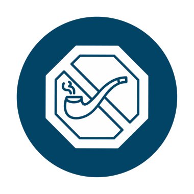 Proje ve eğlence için sigara içme simgesi yok