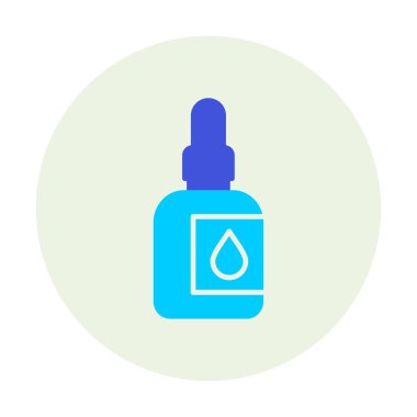 Ağız Aşısı Web simgesi, vektör illüstrasyonu