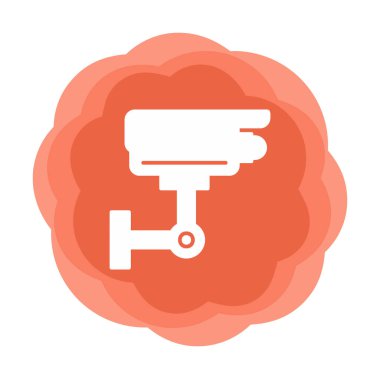 ccTV kamerasının vektör illüstrasyonu 