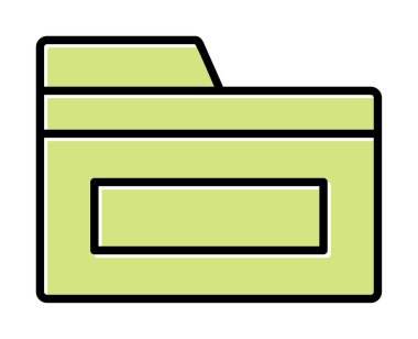 dizin simgesi vektör illüstrasyonu 