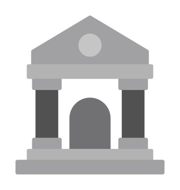 Simge vektör tasarlamak yapı Müzesi