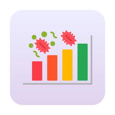 ilerlemeyi artıran veri analiz renk simgesi