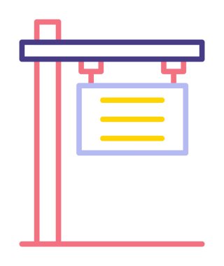 Tabela. Web simgesi basit tasarım 