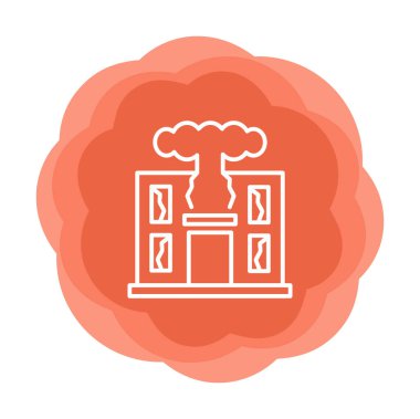 Savaş Yıkım konsepti vektör çizimi