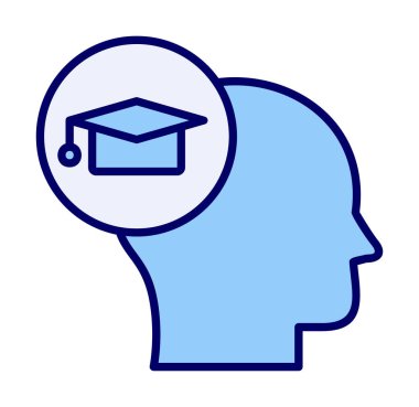 Simge, vektör illüstrasyon tasarımı öğreniliyor                  