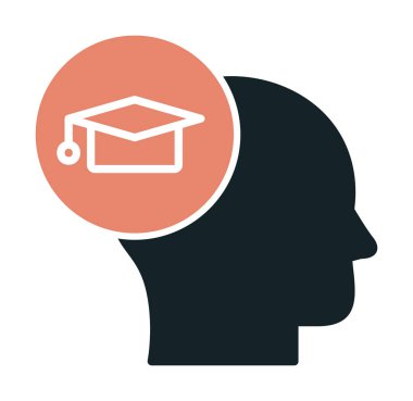 Simge, vektör illüstrasyon tasarımı öğreniliyor                  