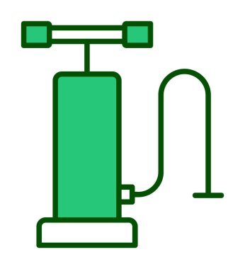 Hava Pompası Taslak Simge vektör çizimi tasarımı