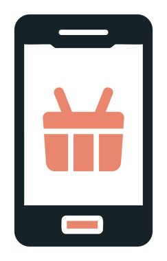 alışveriş sepeti ile smartphone