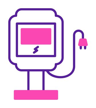 İstasyon simgesi tasarımı, vektör illüstrasyonu yükleniyor