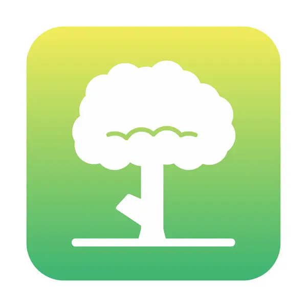 stock vector tree  web icon vector illustration