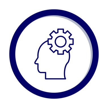 Yaratıcı süreç simgesi, vektör illüstrasyonu                       