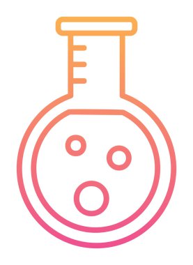  Zehirli vektör simgesi şişesi