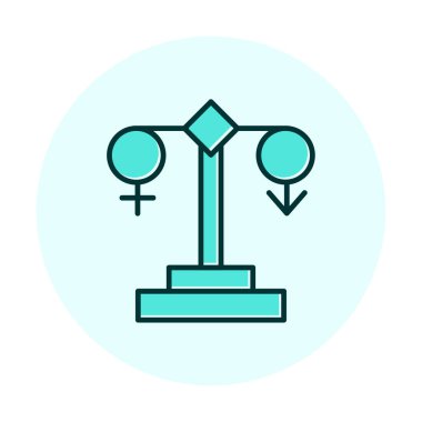 Cinsiyet eşitliği simgesi simgesi