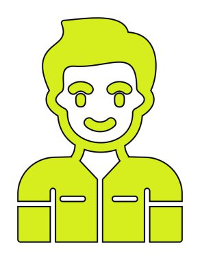 Dişçi web simgesi, vektör illüstrasyonu