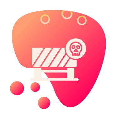 Tehlike Öndeki Yol İşareti, vektör çizimi