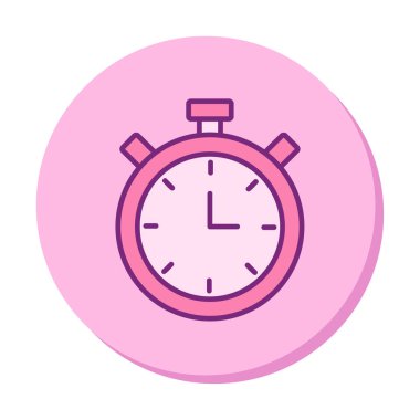 Kronometre basit vektör simgesi