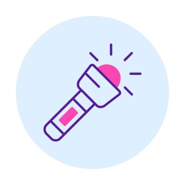 Flashlight icon vector illustration design                       