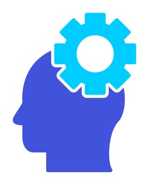 Yaratıcı süreç simgesi, vektör illüstrasyonu                       