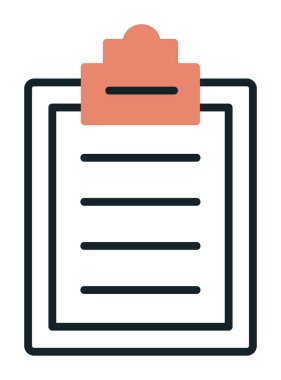 Basit pano simgesi vektör illüstrasyon tasarımı