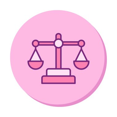 ölçekli düz simge, vektör illüstrasyonu