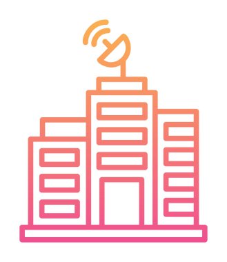 Basit Ağ Oluşturma simgesi, vektör çizimi