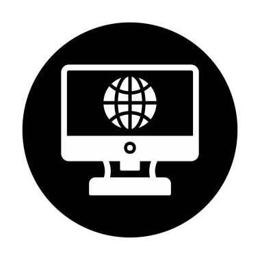 Internet bağlantısı simgesini vektör çizim