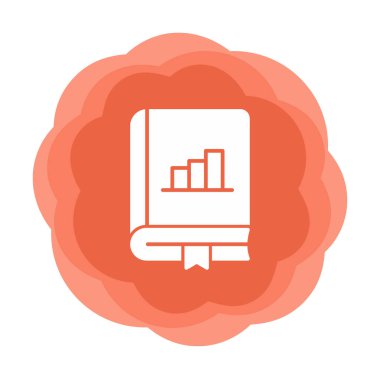 Çizelge simgesi, vektör illüstrasyonu   