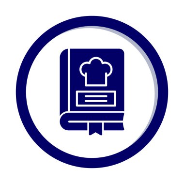 Tarif Defteri Simgesi - Tek Simge, Vektör