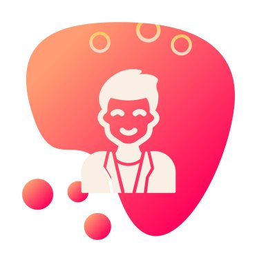 Doktor simgesinin vektör çizimi