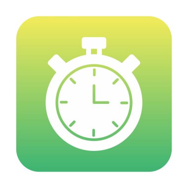 Kronometre basit vektör simgesi