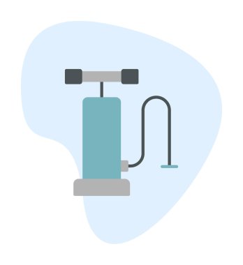 Hava Pompası Taslak Simge vektör çizimi tasarımı