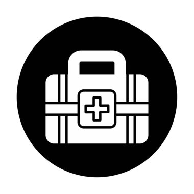 İlk yardım kiti vektör illüstrasyonu