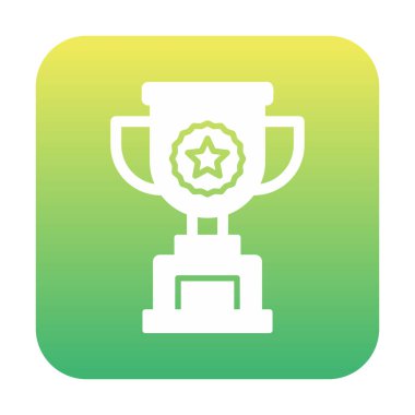 kupa simgesi, vektör çizimi