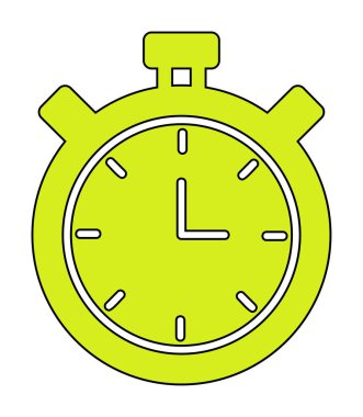 Kronometre basit vektör simgesi