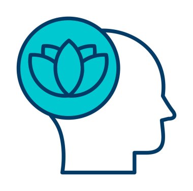 Sakin ağ simgesi, vektör illüstrasyonu 