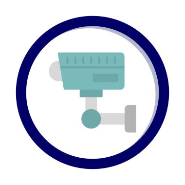 ccTV kamerasının vektör illüstrasyonu 