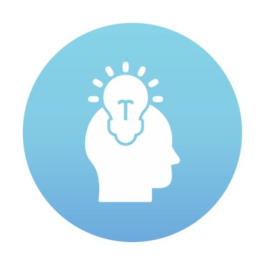 Ampul simgesi. vektör illüstrasyonu