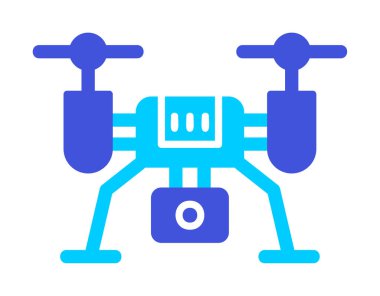 İHA simgesi, vektör illüstrasyonu  