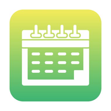 calendar icon, vector illustration design