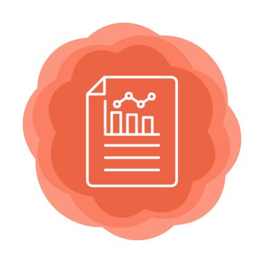 çubuk çizelgesi vektör illüstrasyonu