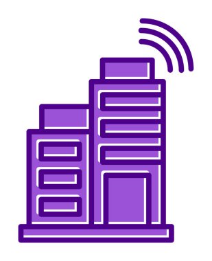 vector illustration of smart city  