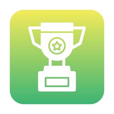 kupa simgesi, vektör çizimi