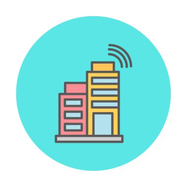 vector illustration of smart city  