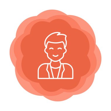 Doktor simgesinin vektör çizimi