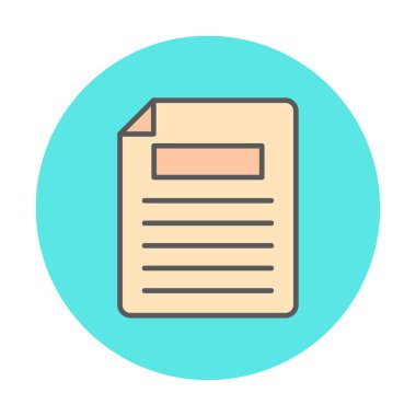 Seo Rapor. dosya belgesi izole edilmiş simge vektör illüstrasyon tasarımı                    