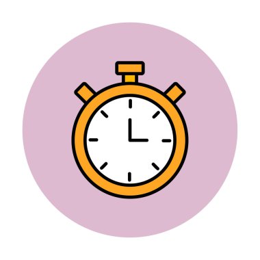Kronometre basit vektör simgesi